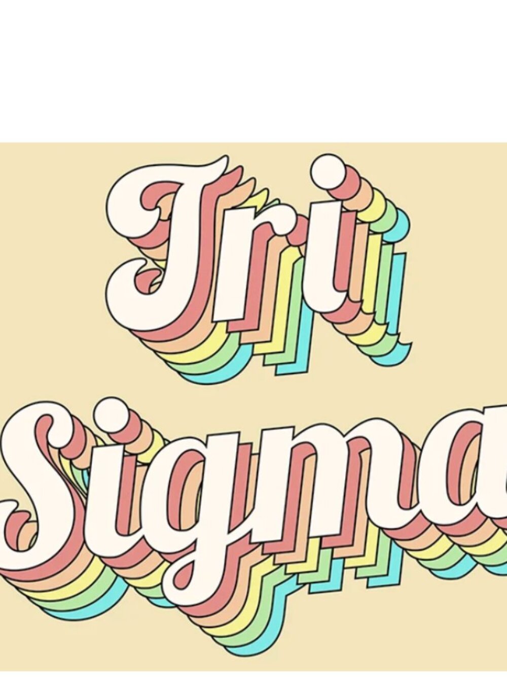 Sigma Sigma Sigma Sorority Flags